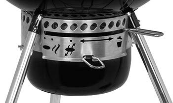 WEBER Master Touch GBS E-5750 Charcoal Barbecue Black — image 4