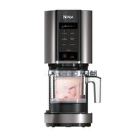 Ninja CREAMi Ice Cream Maker & Frozen Dessert Maker with 3 Tubs, 7 Programs, Makes Ice Cream, Gelato, Sorbet, Smoothie Bowl, Milkshakes and more, Black/Silver, Makes 1.4L of Ice Cream, NC300UK thumbnail 1