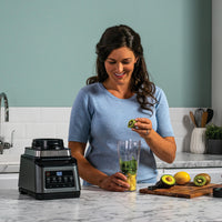 Ninja 3-in-1 Food Processor & Blender with 5 Automatic Programs: Blend, Max Blend, Chop, Mix, Puree, 1.8L Bowl, 2.1L Jug, 700ml Cup, 1200W, Dishwasher Safe Parts, Auto-iQ, Black BN800UK thumbnail 7