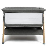 Puggle Dreamy Twin Bedside Crib - Safe Co-Sleeping For Twin Newborns Keeps Both Babies Close By Your Side thumbnail 3