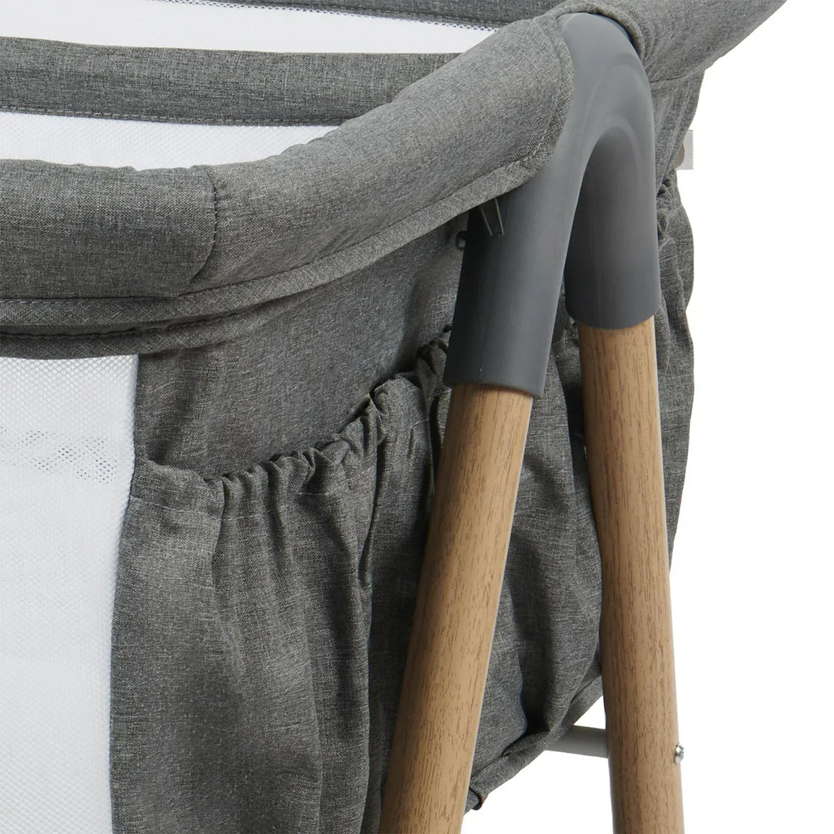 Puggle Dreamy Twin Bedside Crib - Safe Co-Sleeping For Twin Newborns Keeps Both Babies Close By Your Side — image 5