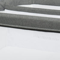 Puggle Dreamy Twin Bedside Crib - Safe Co-Sleeping For Twin Newborns Keeps Both Babies Close By Your Side thumbnail 6