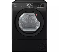 Hoover HLE C9DGB H-Dry 300 Lite Tumble Dryer 9kg Black thumbnail 1