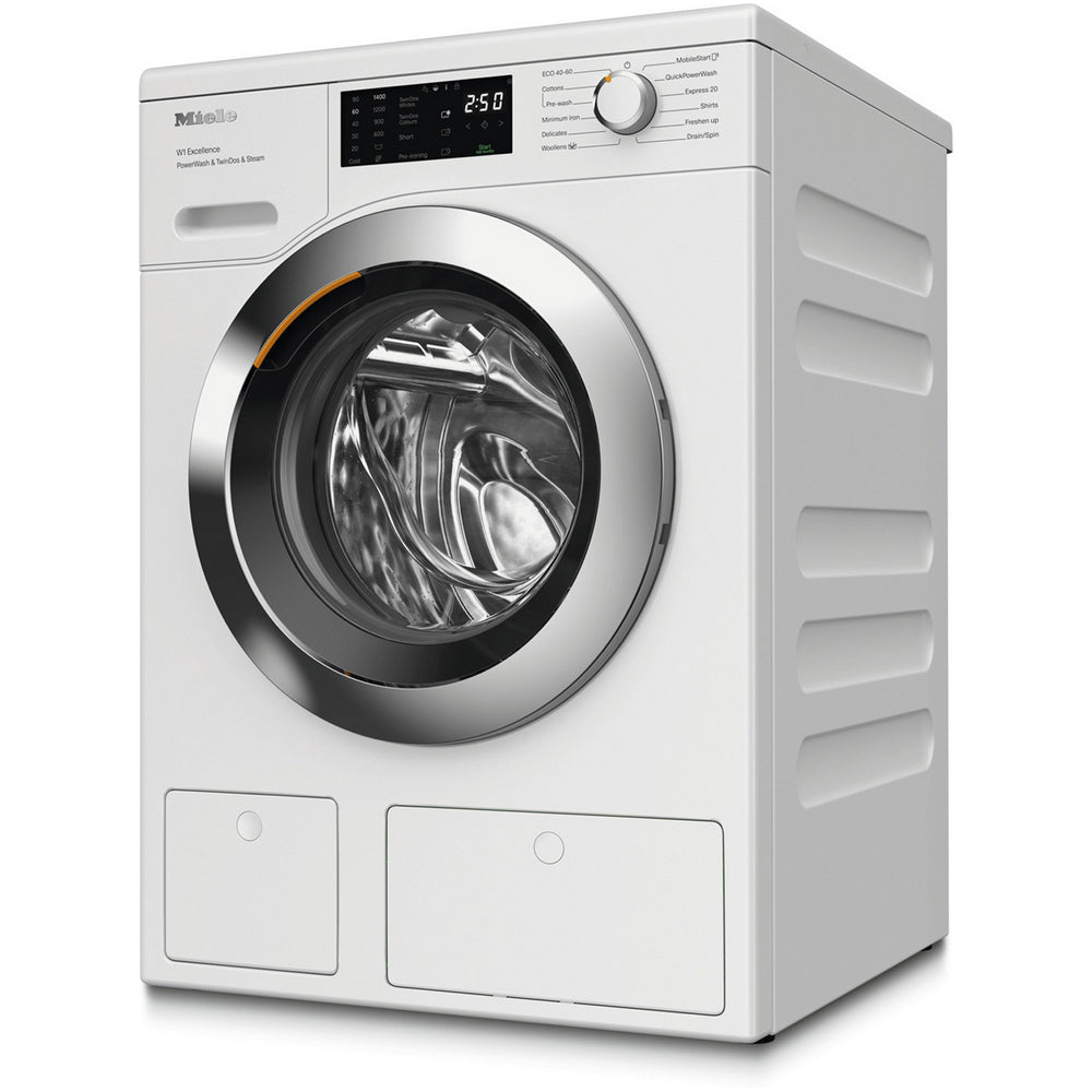 Miele WEG885 WCS Washing Machine 9kg Lotus White — image 2