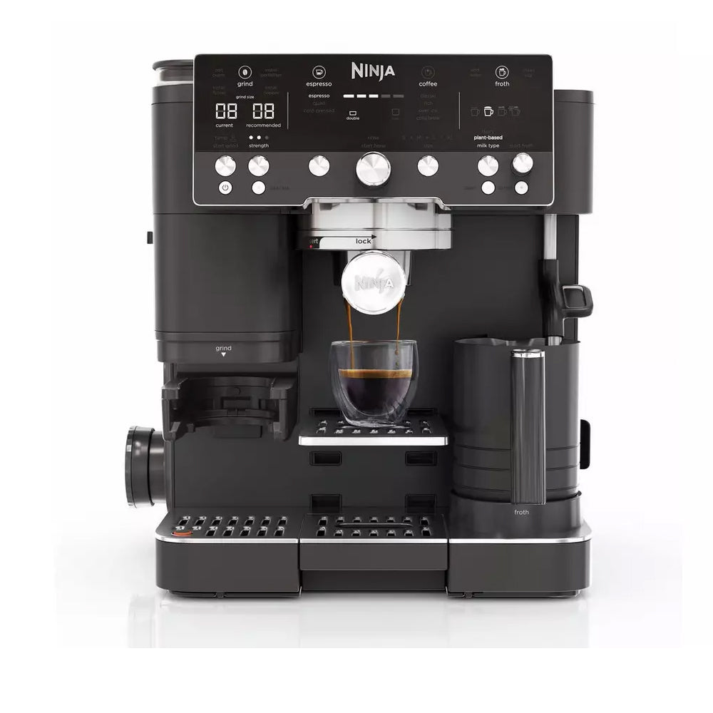 Ninja Luxe Cafe Premier ES601UKBK Espresso Coffee Machine 2L 14 Bar Black