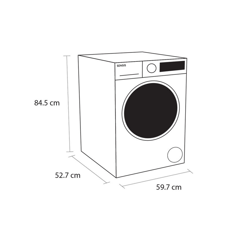 Sensis WDF018514AW Washer Dryer 8kg/5kg 1400rpm White — image 5